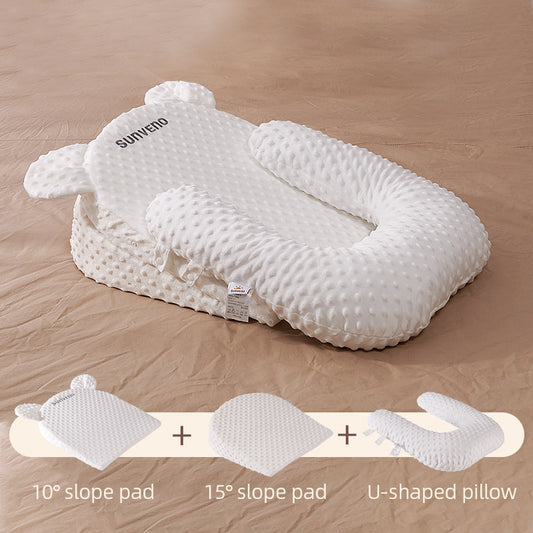 Sunveno. Acid Reflux Wedge Feeding Pillow. Luxurious Cover & Memory Foam